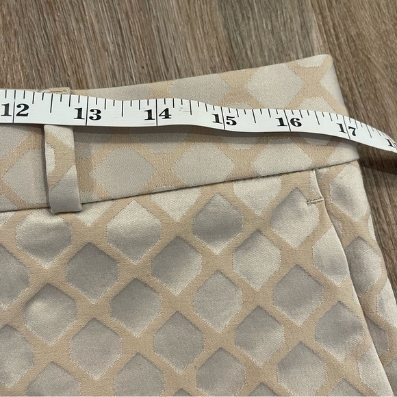 Ann Taylor Banana Republic Pants Women’s 10 Petite Animal Print Neutral Slacks 2 - Picture 8 of 14